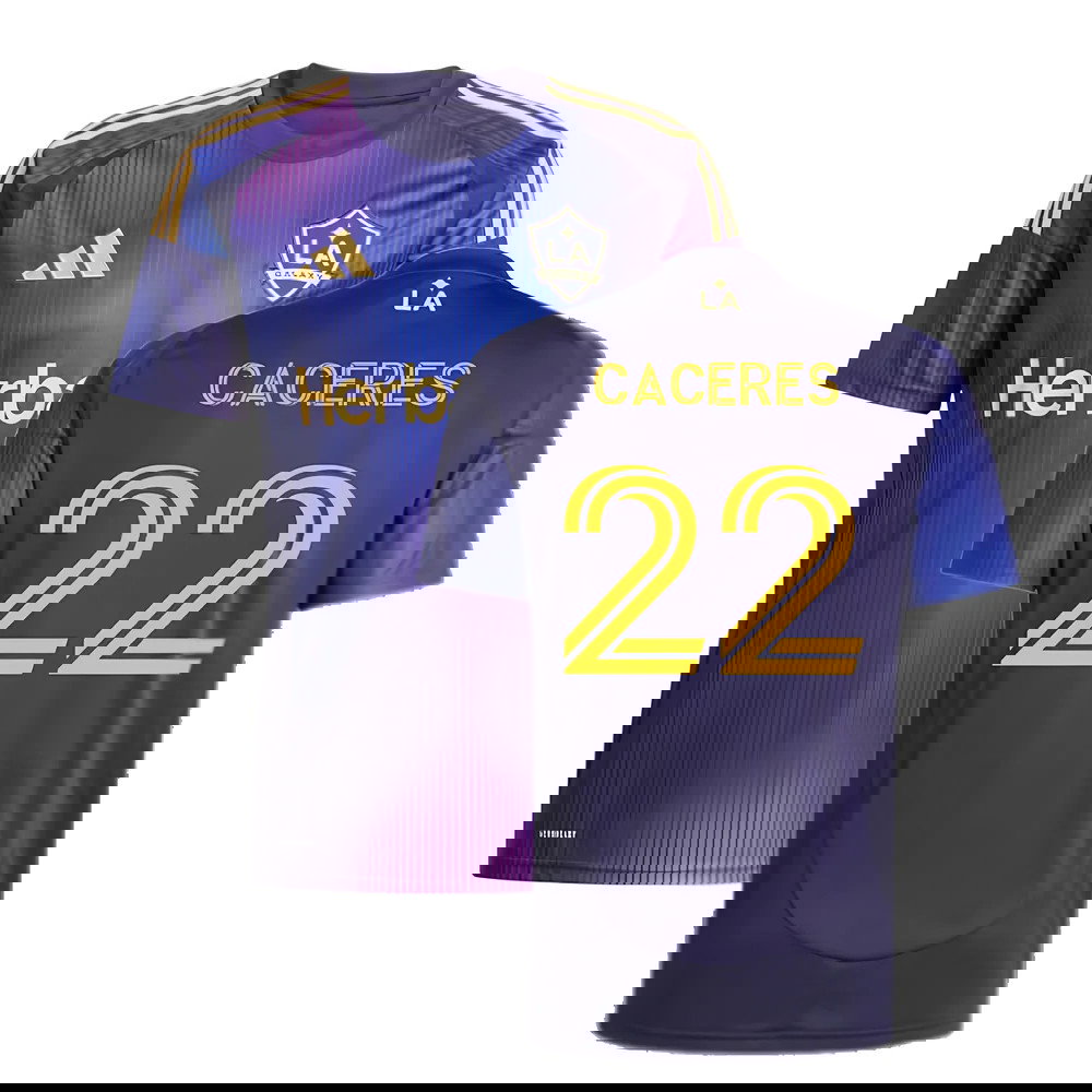 2025-2026 LA Galaxy Away Shirt (CACERES 22)