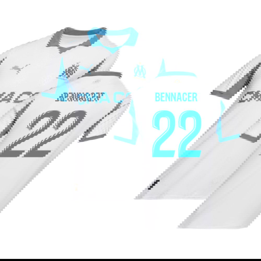 2025-2026 Marseille Home Shirt (Bennacer 22)