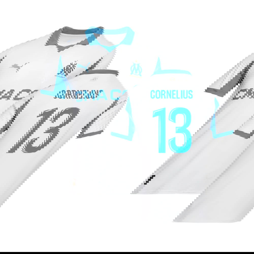 2025-2026 Marseille Home Shirt (Cornelius 13)