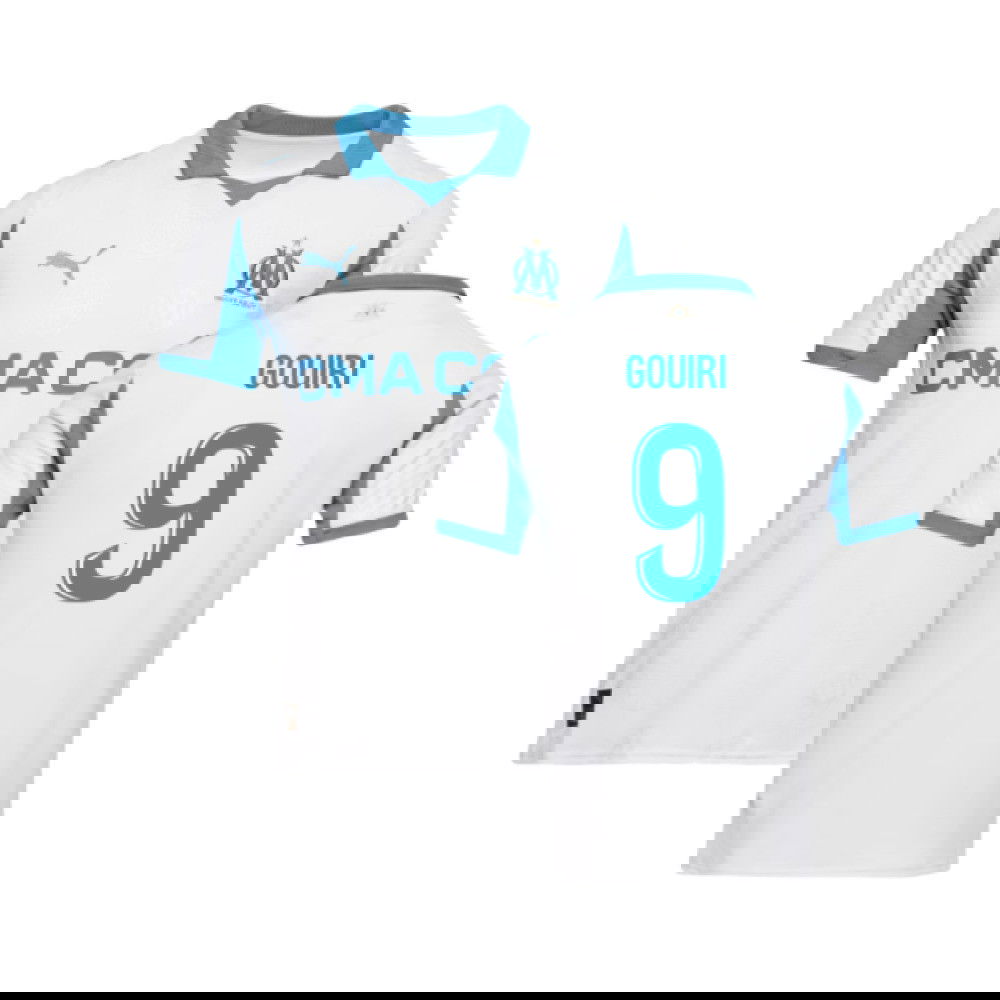 2025-2026 Marseille Home Shirt (Gouiri 9)