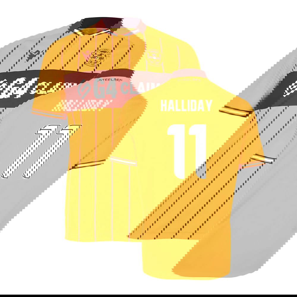 2025-2026 Motherwell Home Shirt (Halliday 11)