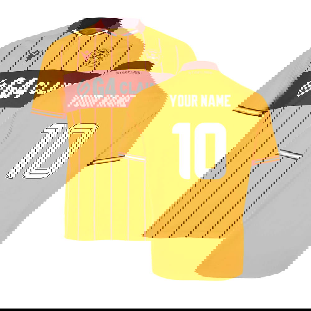 2025-2026 Motherwell Home Shirt (Your Name)