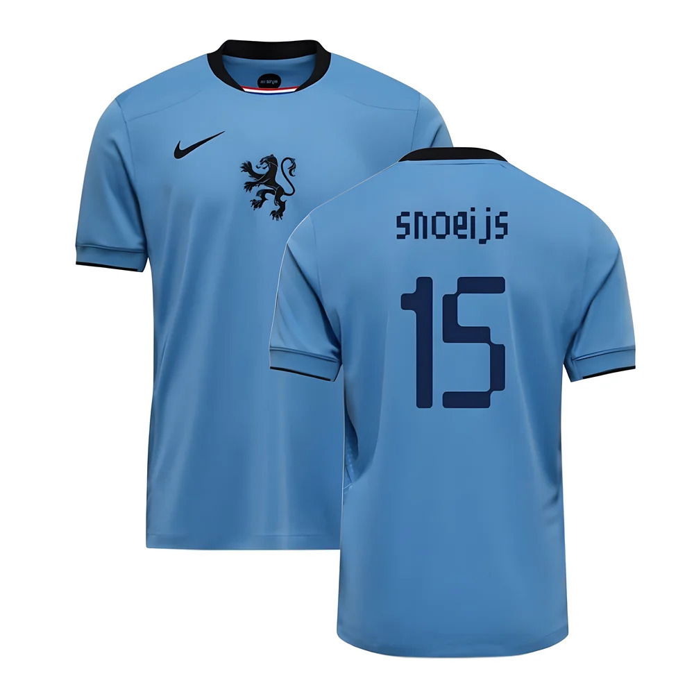 2025-2026 Netherlands Womens Team Away Shirt (Kids) (Snoeijs 15)