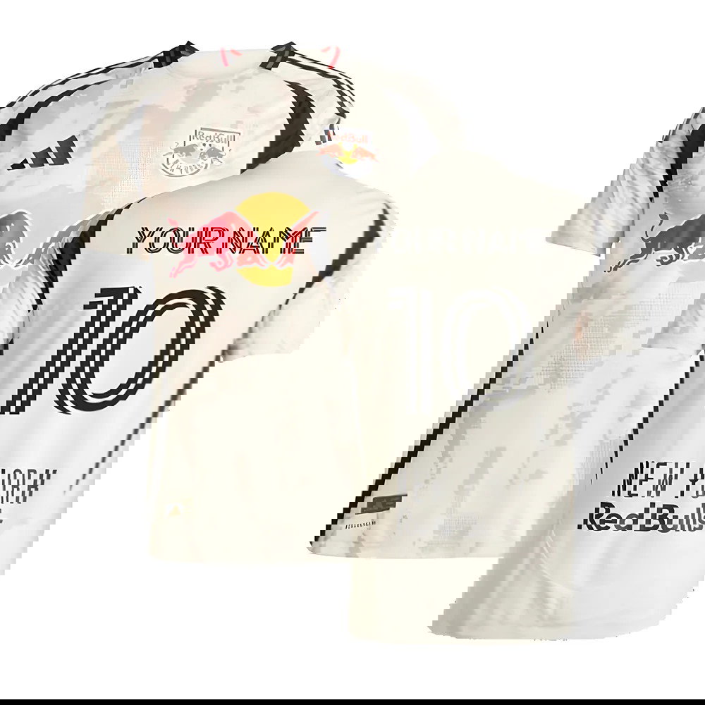 2025-2026 New York Red Bulls Authentic Away Shirt (Your Name)