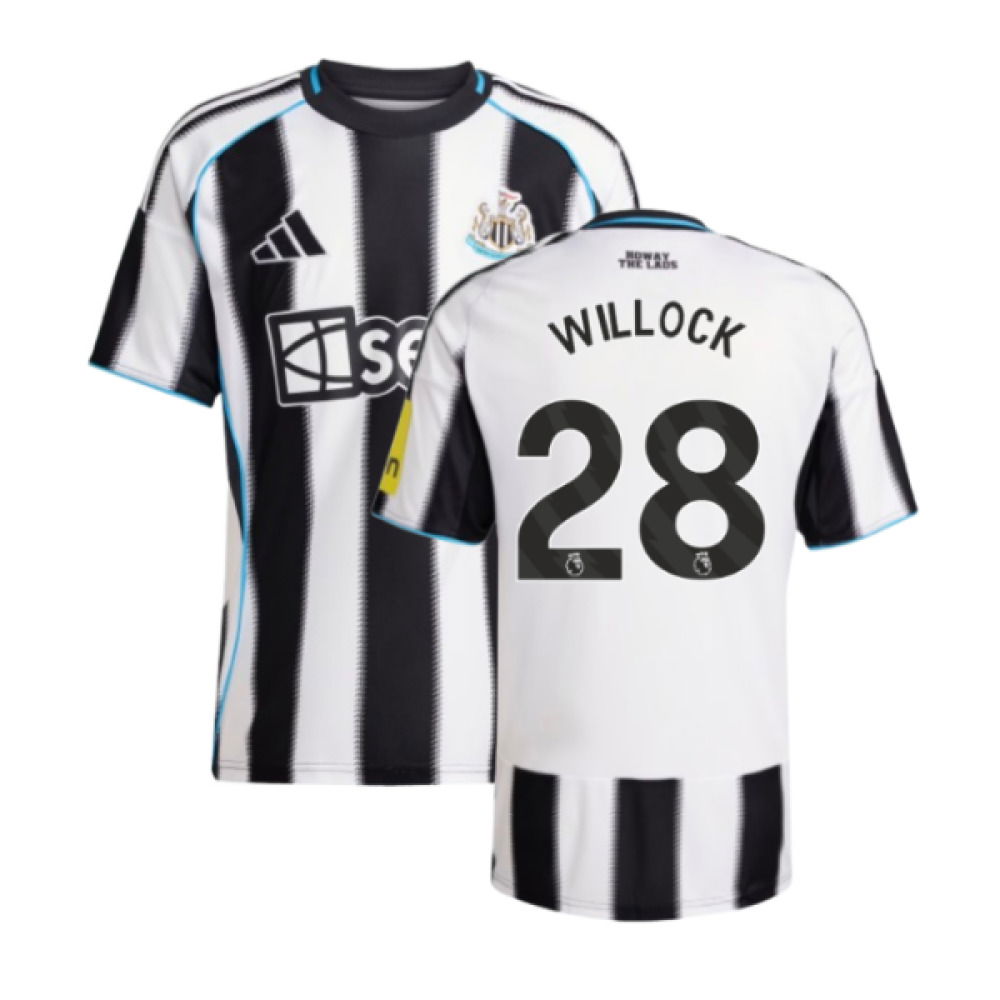 2025-2026 Newcastle Home Shirt (Willock 28)