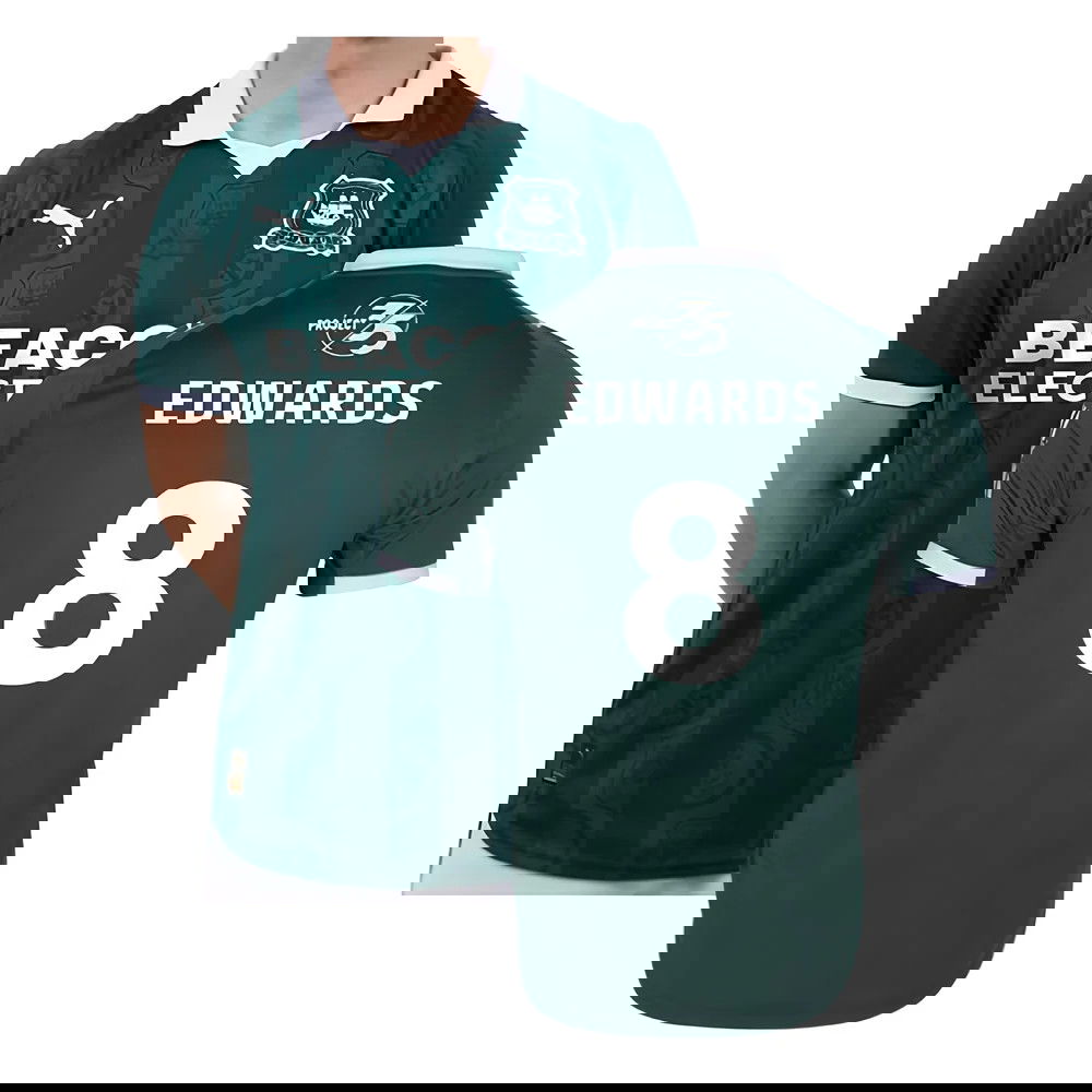 2025-2026 Plymouth Argyle Home Shirt (Edwards 8)