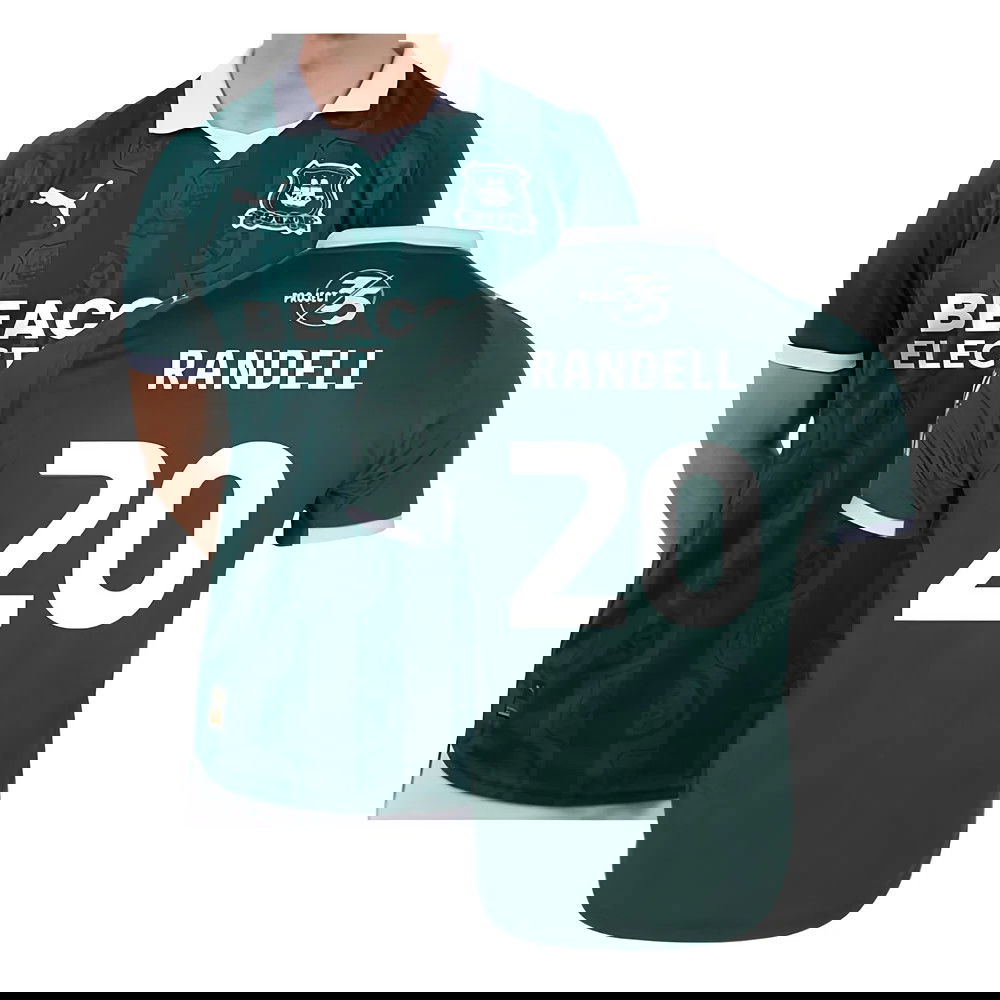 2025-2026 Plymouth Argyle Home Shirt (Randell 20)