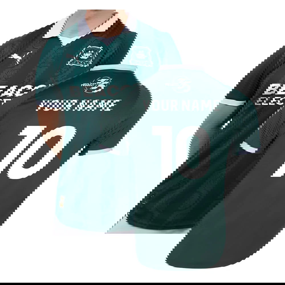 2025-2026 Plymouth Argyle Home Shirt (Your Name)