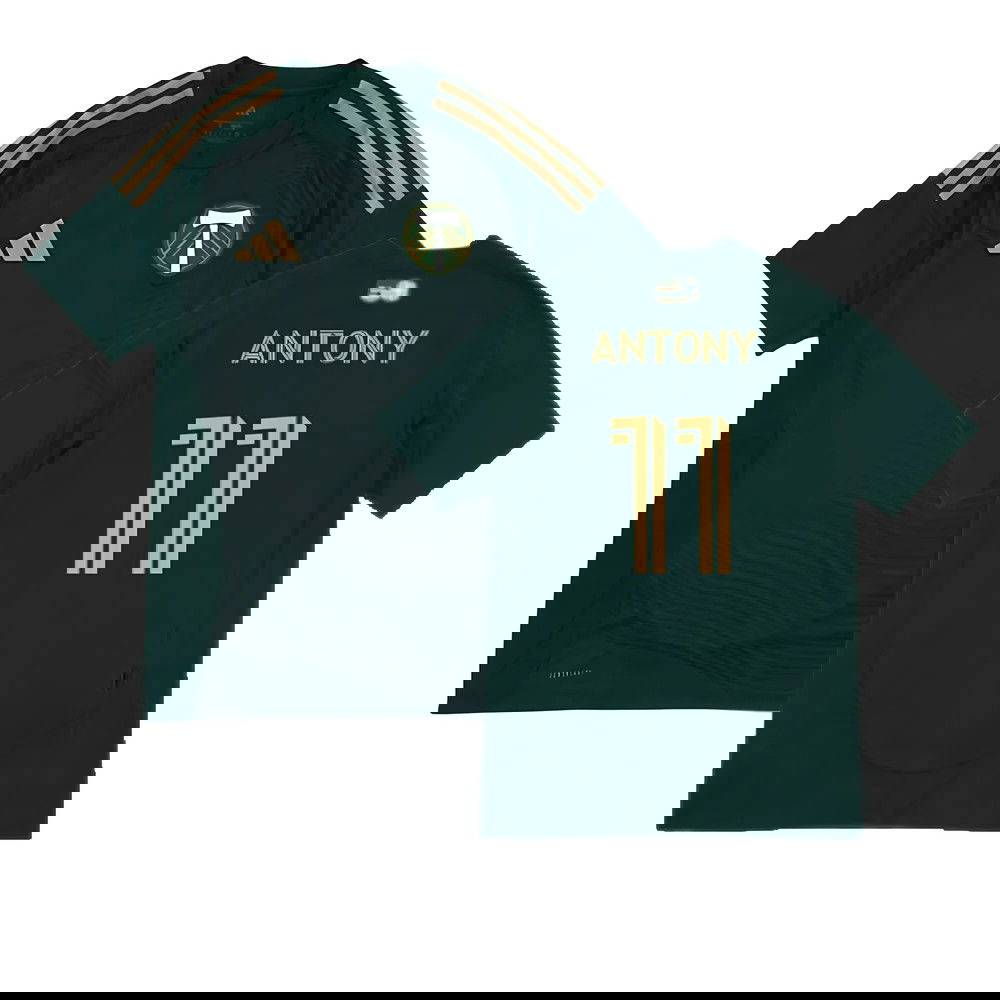 2025-2026 Portland Timbers Home Shirt (Antony 11)