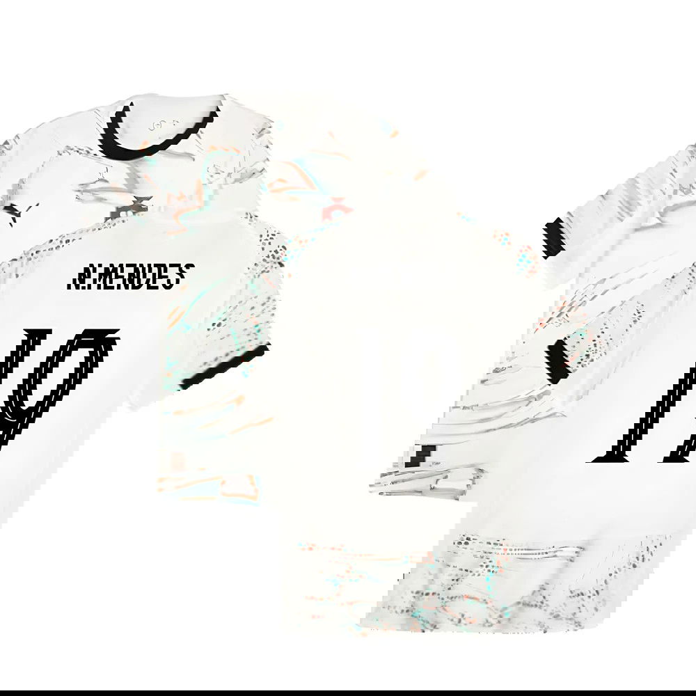 2025-2026 Portugal Away Authentic Jersey (N.Mendes 19)