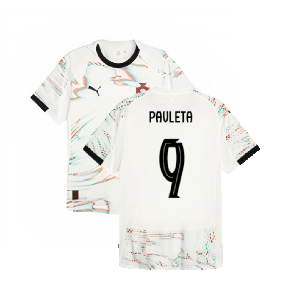 2025-2026 Portugal Away Authentic Jersey (Pauleta 9)
