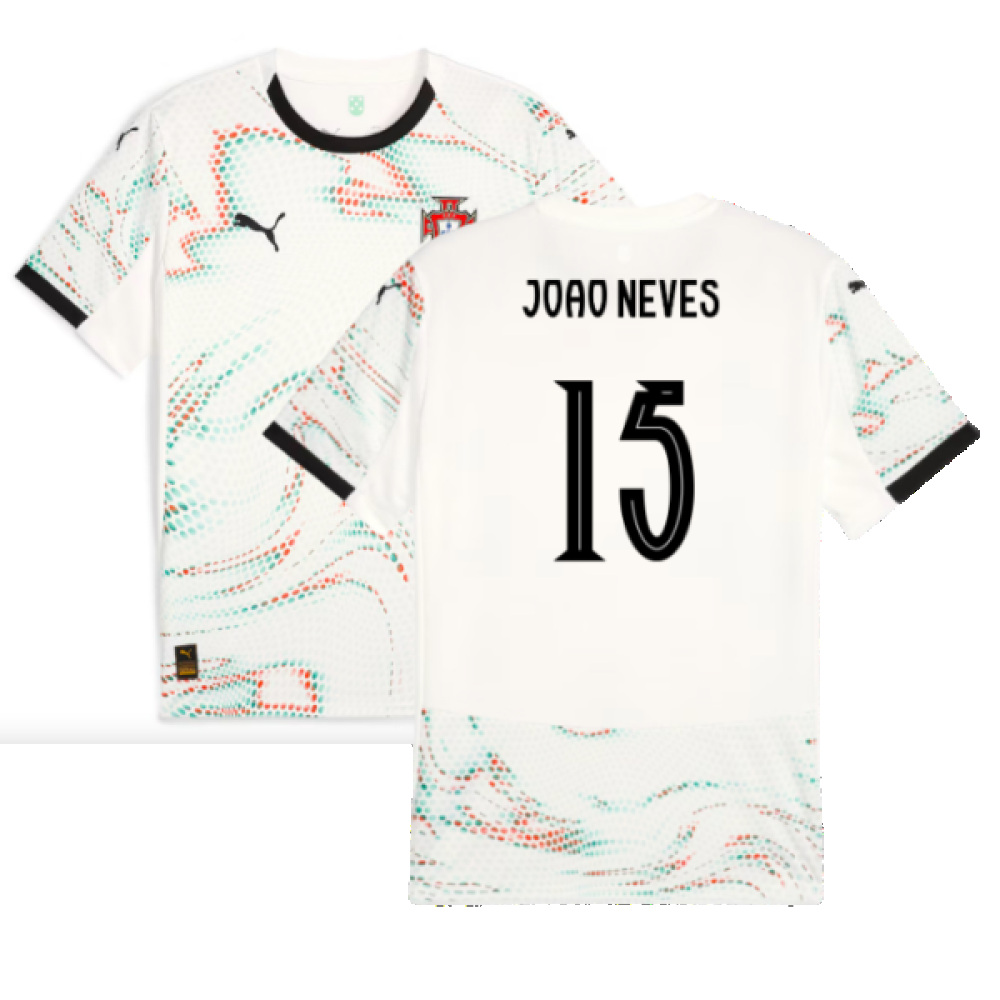 2025-2026 Portugal Away Shirt (Joao Neves 15)