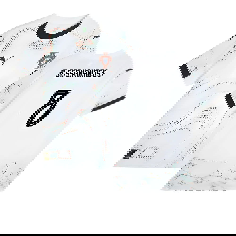 2025-2026 Portugal Away Shirt (Kids) (B.Fernandes 8)