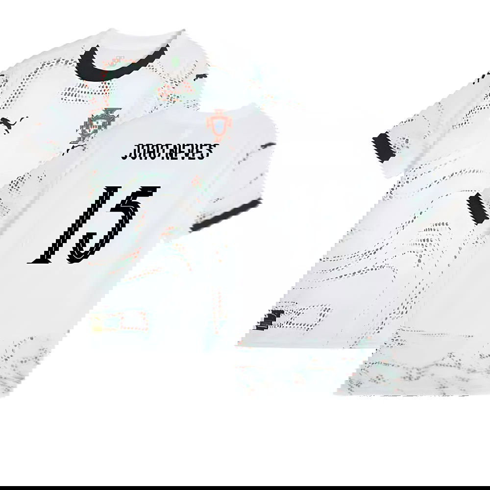 2025-2026 Portugal Away Shirt (Kids) (Joao Neves 15)