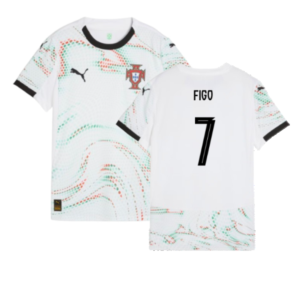 2025-2026 Portugal Away Shirt (Womens) (Figo 7)
