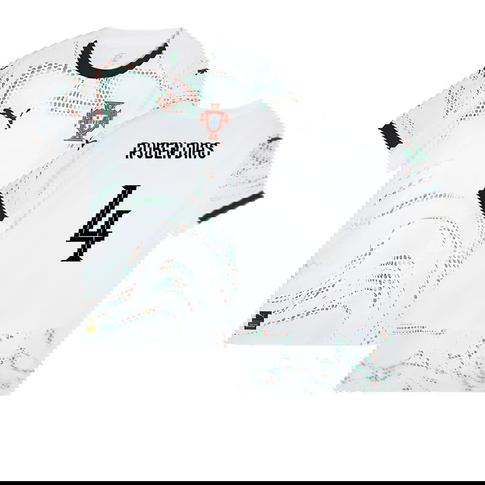 2025-2026 Portugal Away Shirt (Womens) (Ruben Dias 4)