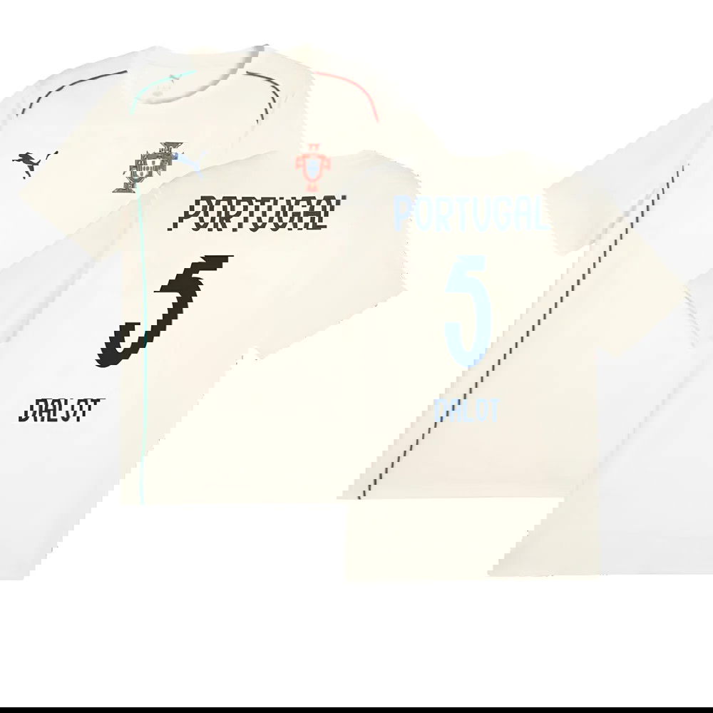 2025-2026 Portugal Casuals Tee (Sugared Almond) (Dalot 5)