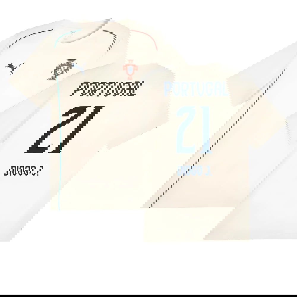 2025-2026 Portugal Casuals Tee (Sugared Almond) (Diogo J. 21)