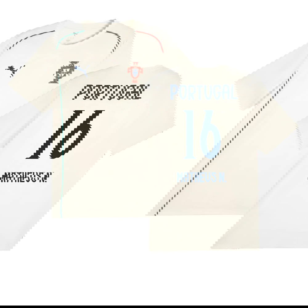 2025-2026 Portugal Casuals Tee (Sugared Almond) (Matheus N. 16)