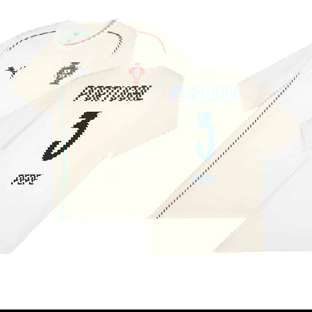 2025-2026 Portugal Casuals Tee (Sugared Almond) (Pepe 3)