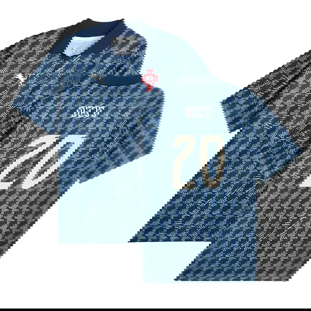 2025-2026 Portugal ftblNRGY+ Retro Jersey (Persian Blue) (Deco 20)