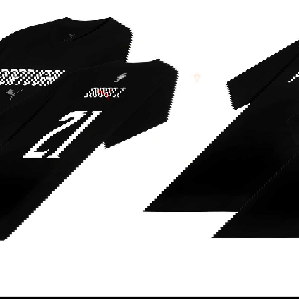 2025-2026 Portugal ftblNRGY Tee (Black) (Diogo J. 21)