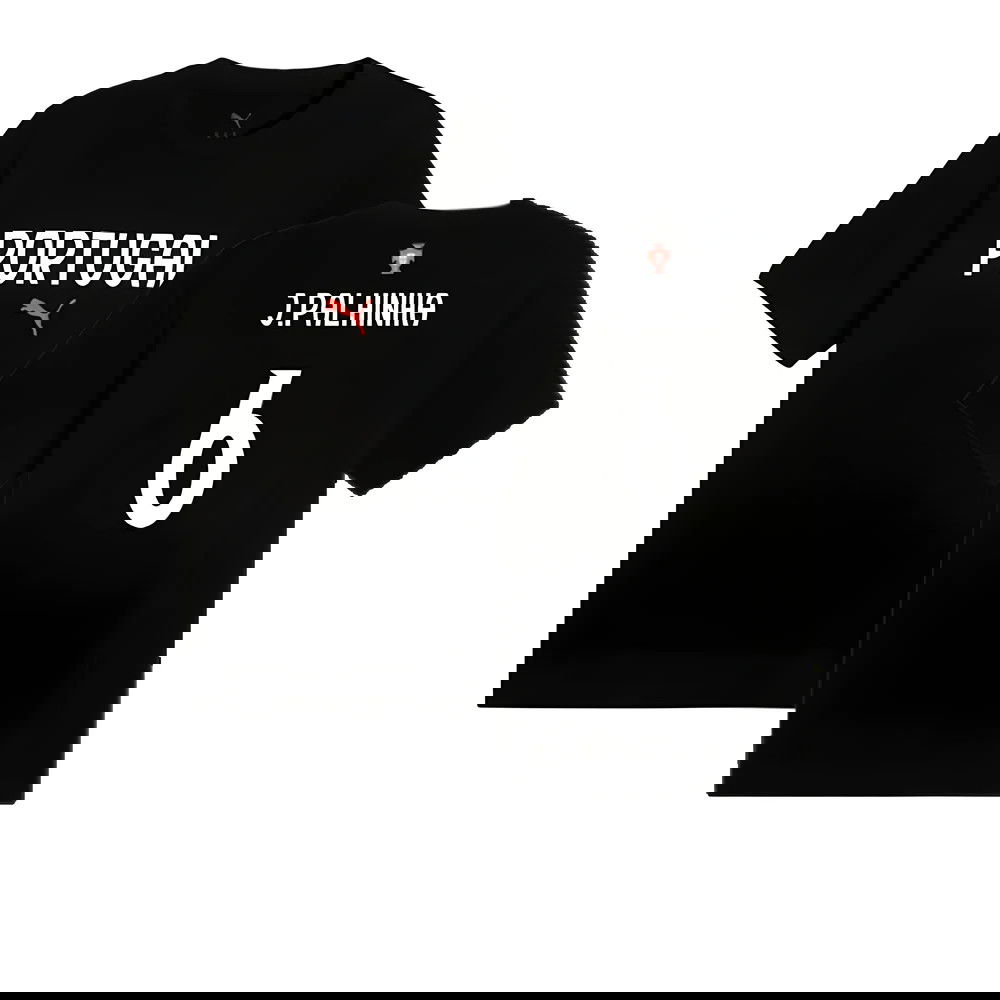 2025-2026 Portugal ftblNRGY Tee (Black) (J.Palhinha 6)