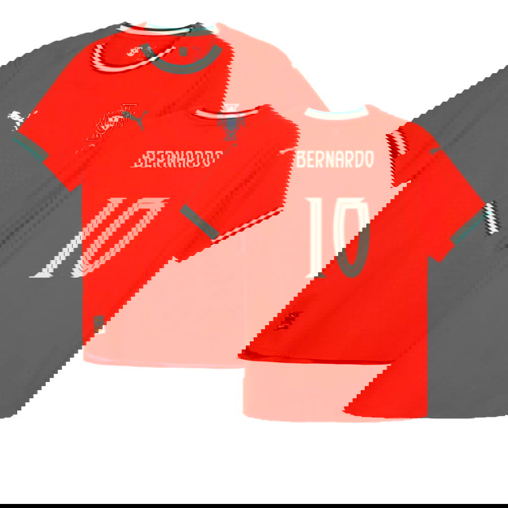 2025-2026 Portugal Home Authentic Jersey (Bernardo 10)