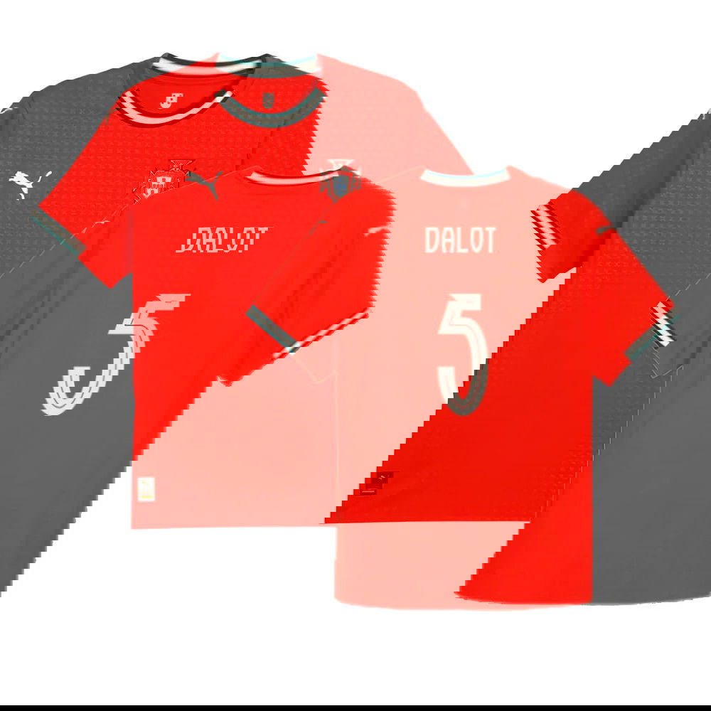 2025-2026 Portugal Home Shirt (Dalot 5)