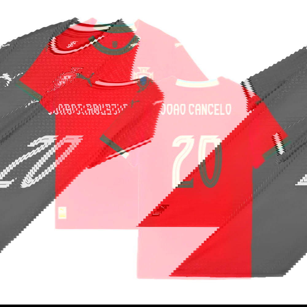 2025-2026 Portugal Home Shirt (Ladies) (Joao Cancelo 20)