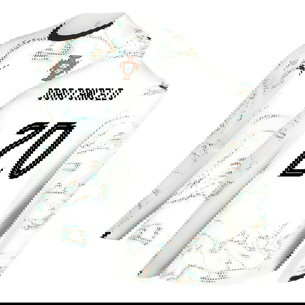 2025-2026 Portugal Long Sleeve Away Shirt (Joao Cancelo 20)