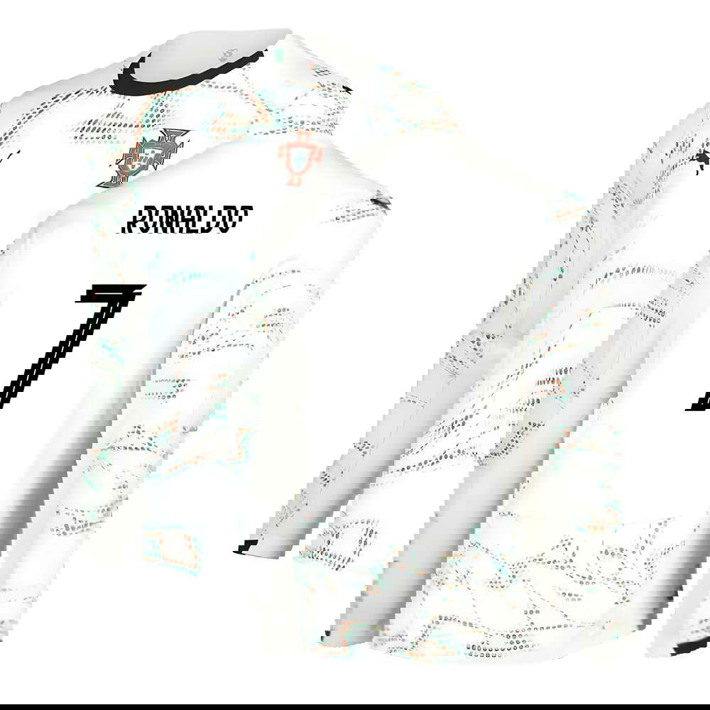 2025-2026 Portugal Long Sleeve Away Shirt (Ronaldo 7)