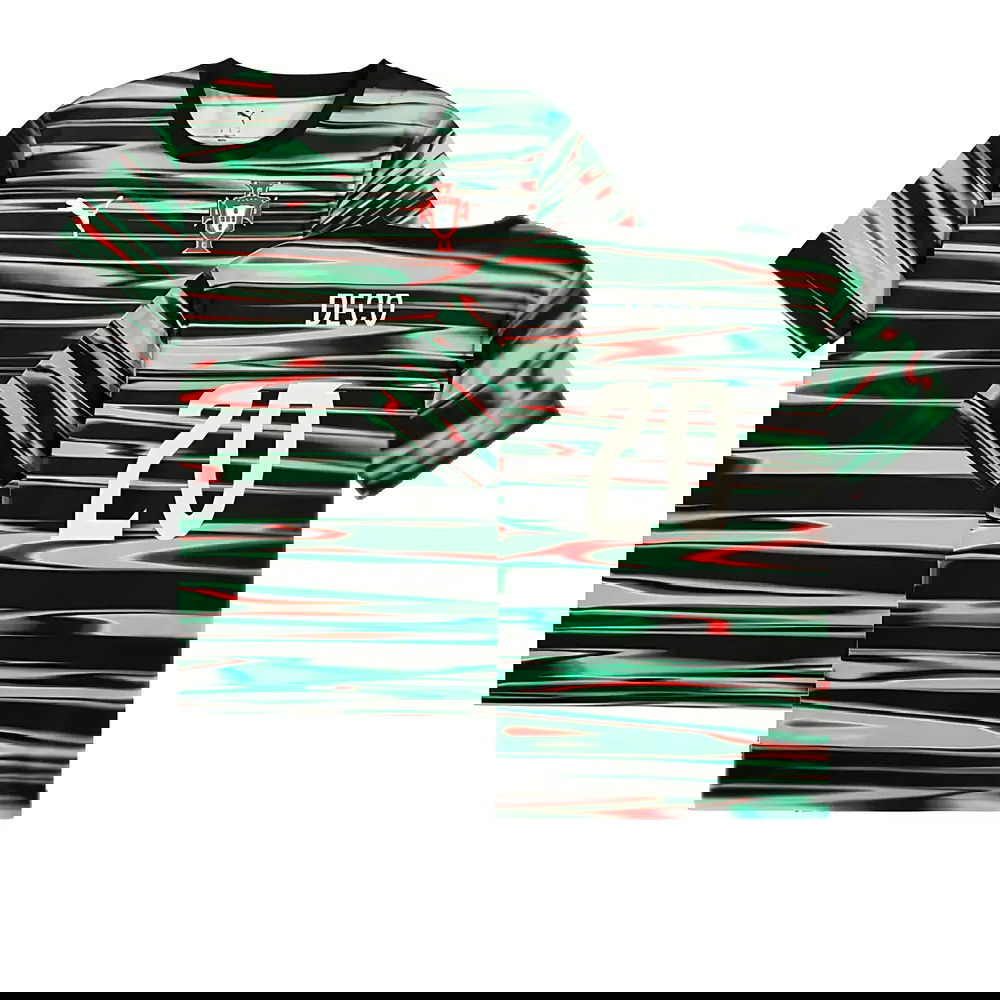 2025-2026 Portugal Prematch SS Jersey (Black) (Deco 20)