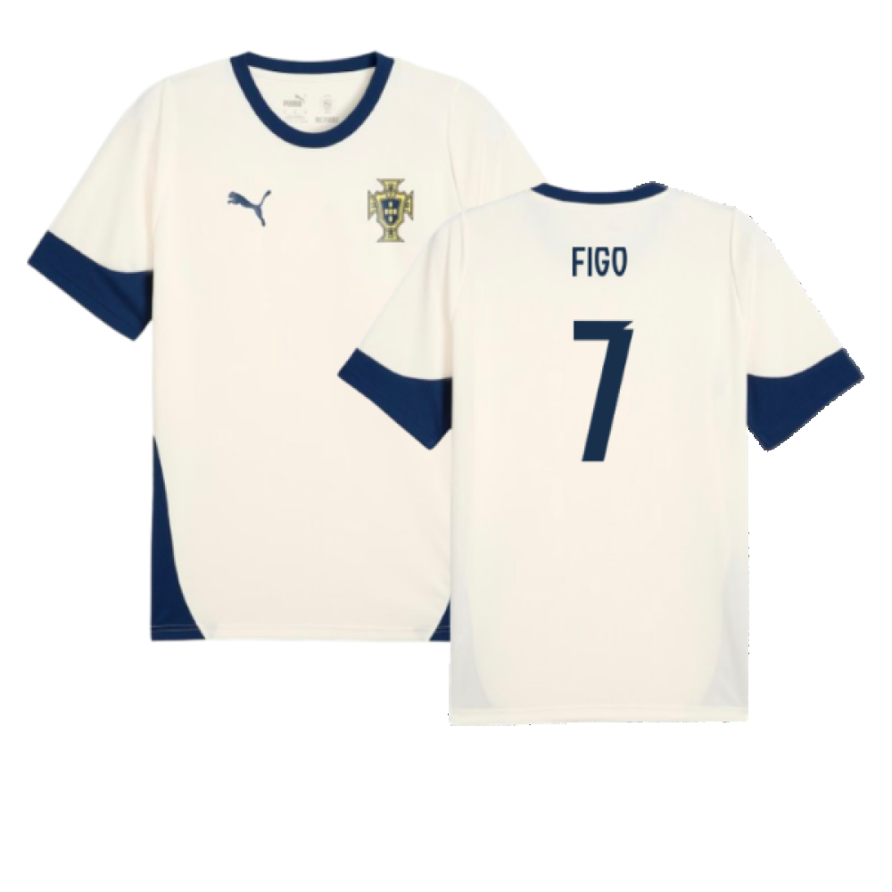 2025-2026 Portugal Training Jersey (Sugared Almond) (Figo 7)