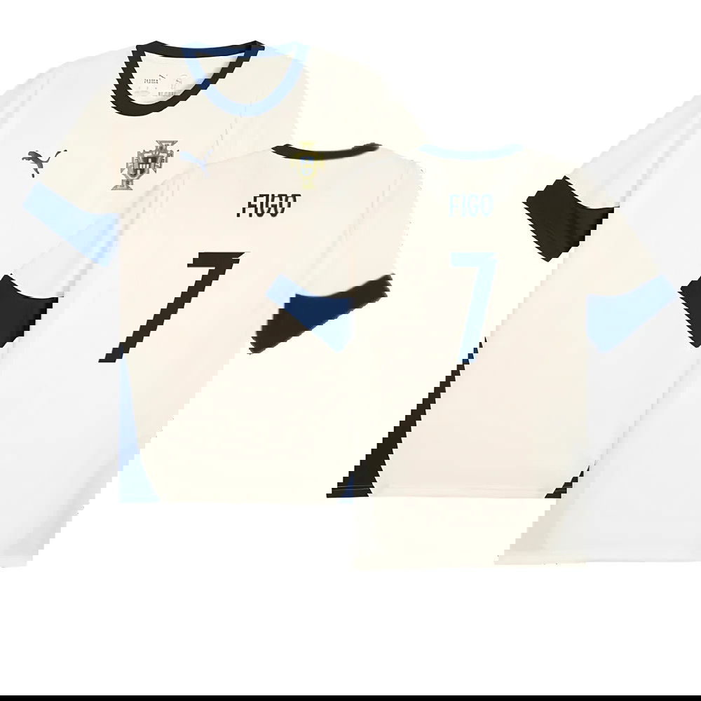 2025-2026 Portugal Training Jersey (Sugared Almond) (Figo 7)