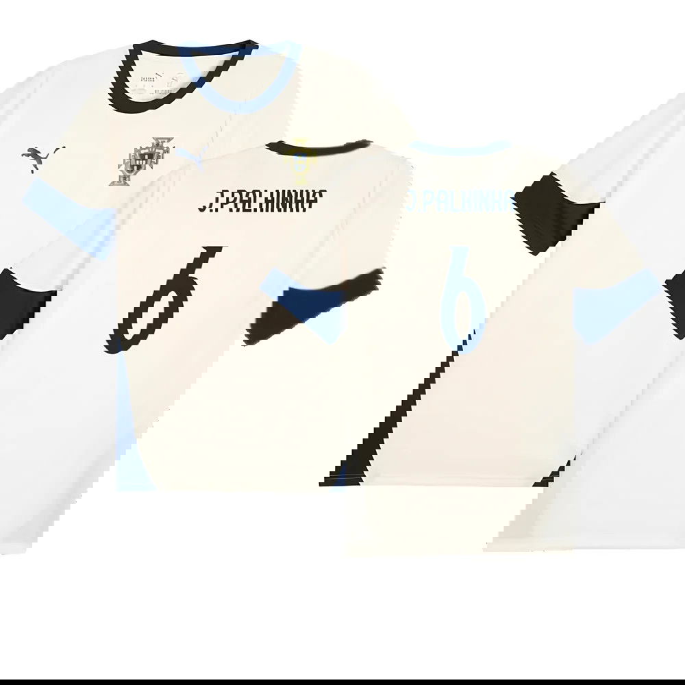 2025-2026 Portugal Training Jersey (Sugared Almond) (J.Palhinha 6)