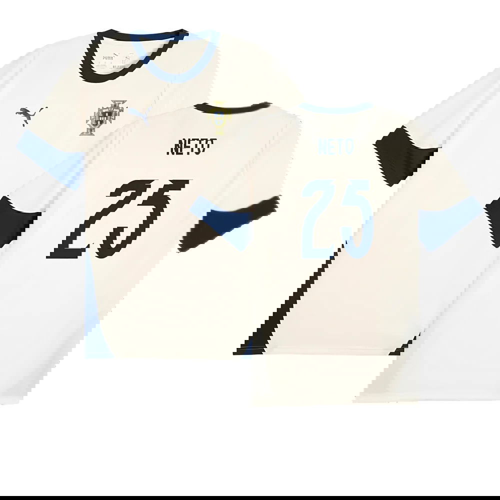 2025-2026 Portugal Training Jersey (Sugared Almond) (Neto 25)