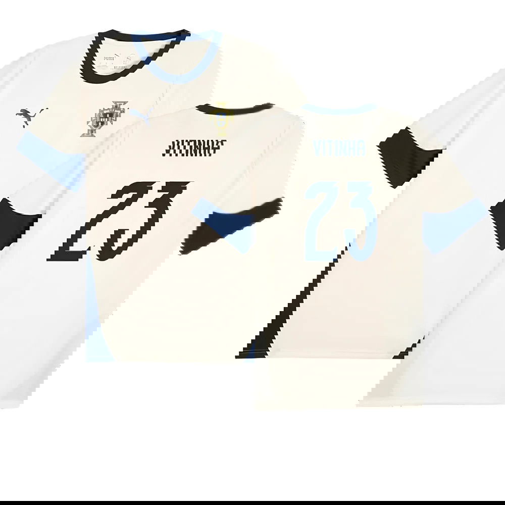 2025-2026 Portugal Training Jersey (Sugared Almond) (Vitinha 23)