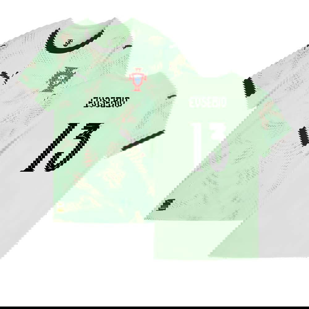 2025-2026 Portugal Womens Team Away Shirt (Ladies) (Eusebio 13)