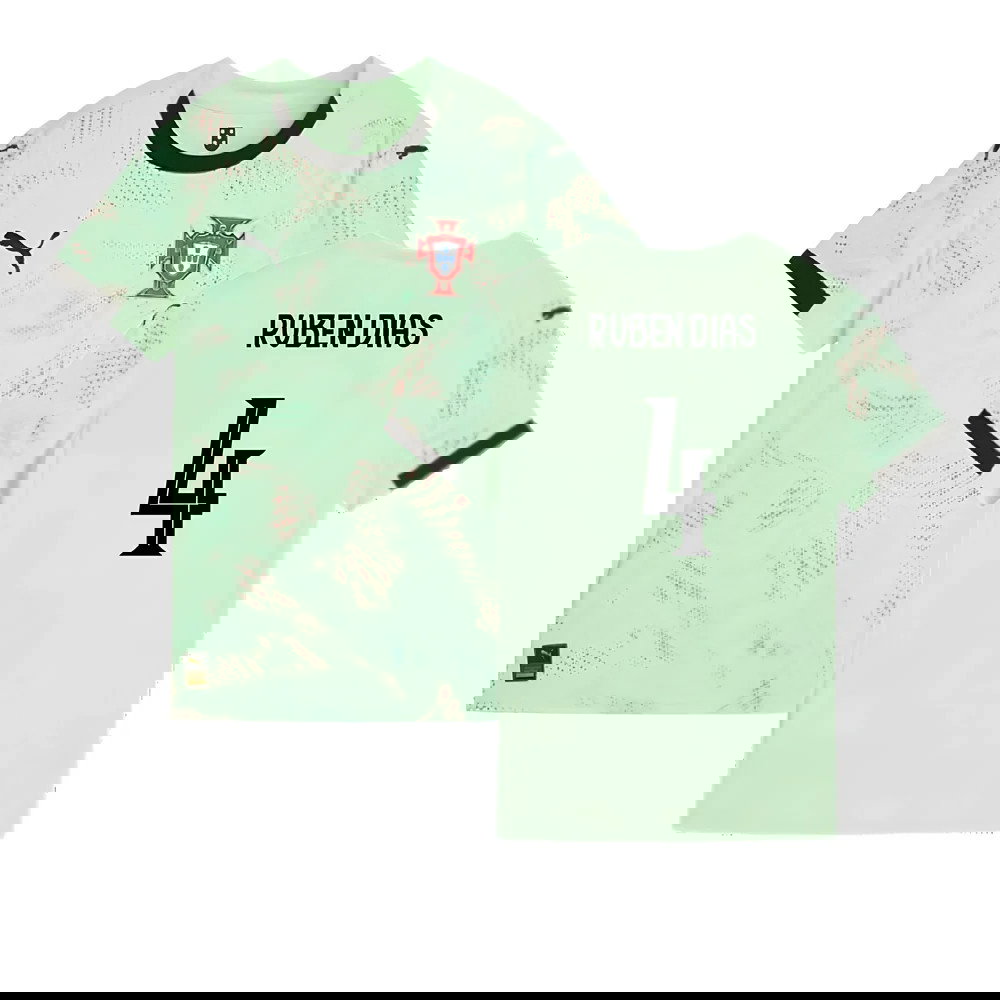 2025-2026 Portugal Womens Team Away Shirt (Ladies) (Ruben Dias 4)