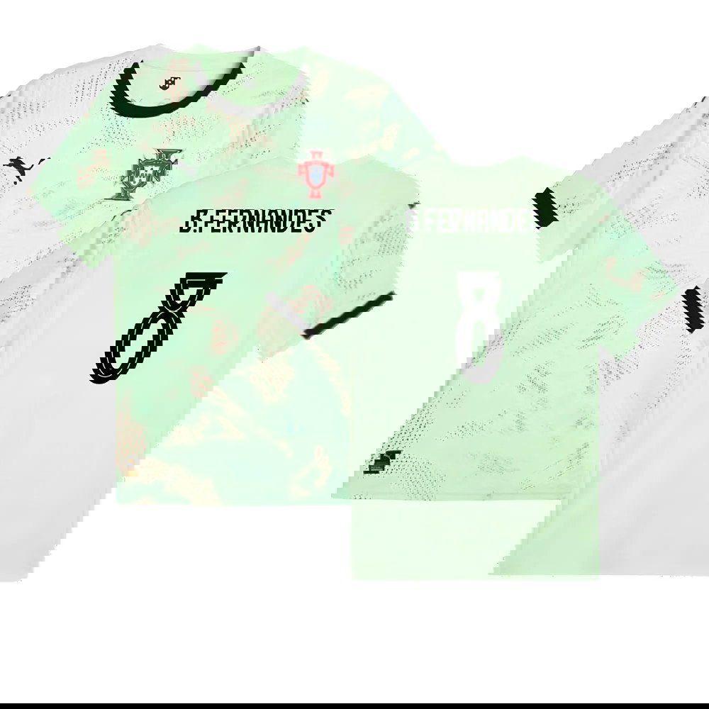 2025-2026 Portugal Womens Team Away Shirt (Unisex) (B.Fernandes 8)