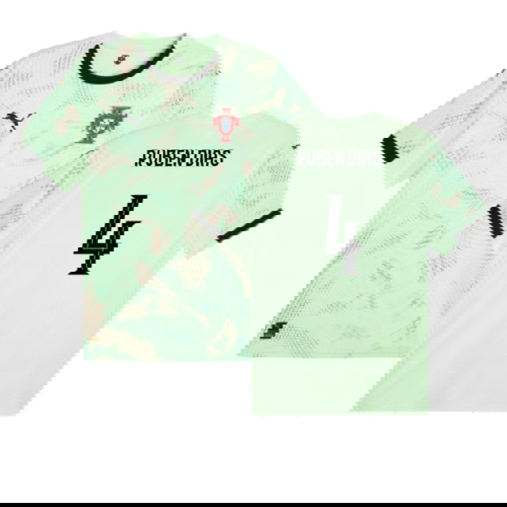 2025-2026 Portugal Womens Team Away Shirt (Unisex) (Ruben Dias 4)