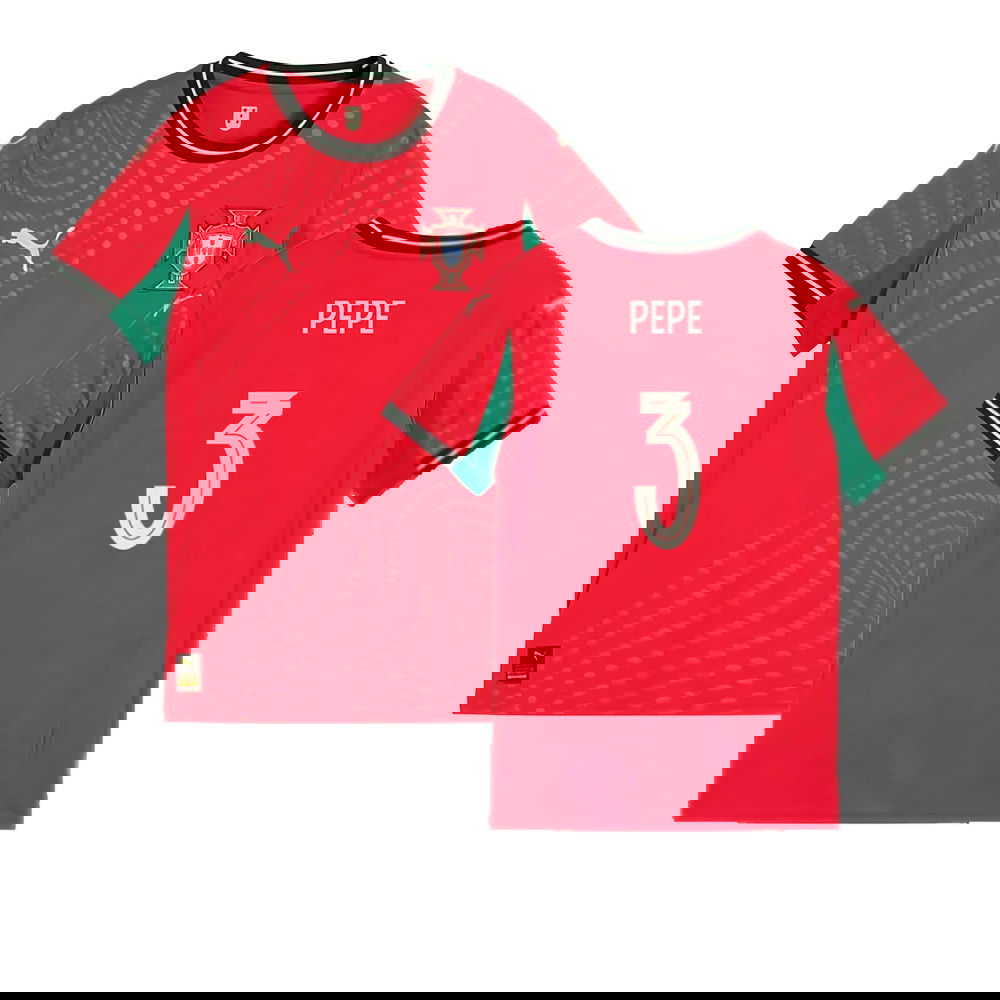 2025-2026 Portugal Womens Team Home Shirt (Ladies) (Pepe 3)