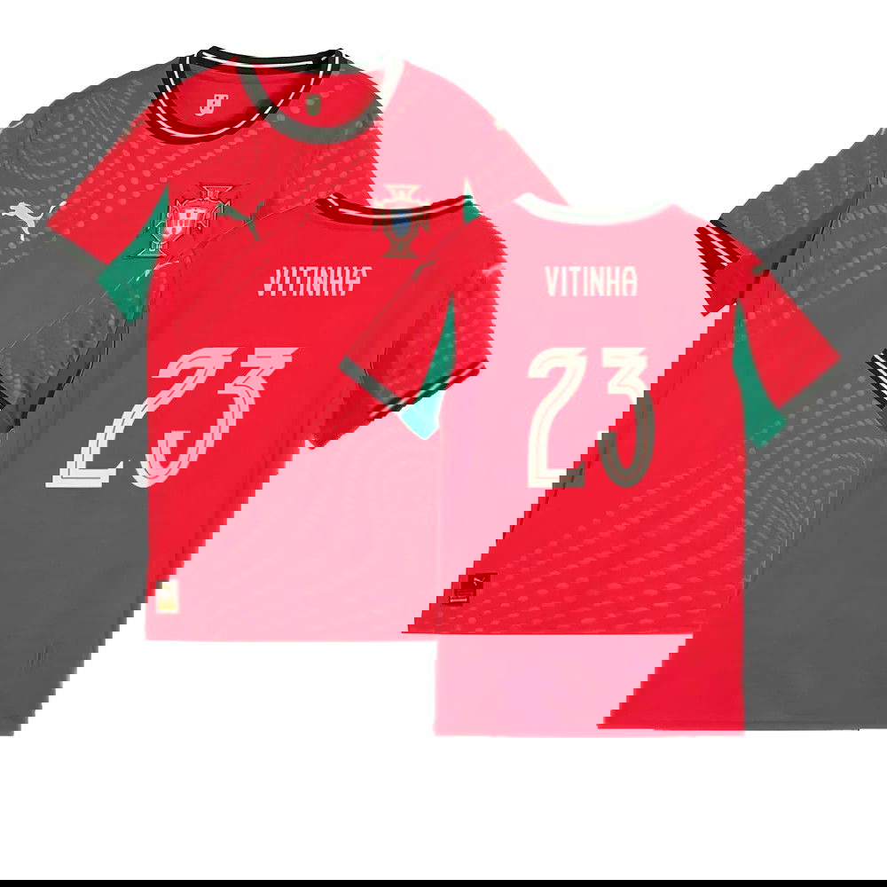 2025-2026 Portugal Womens Team Home Shirt (Ladies) (Vitinha 23)