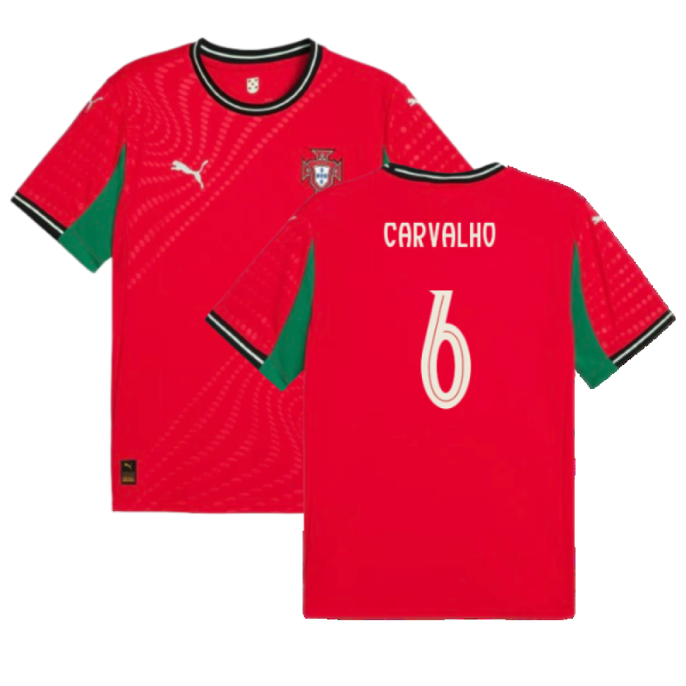 2025-2026 Portugal Womens Team Home Shirt (Unisex) (Carvalho 6)