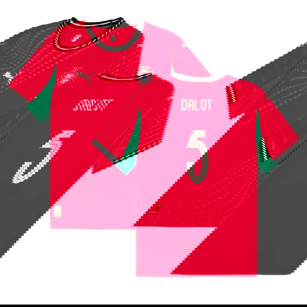 2025-2026 Portugal Womens Team Home Shirt (Unisex) (Dalot 5)