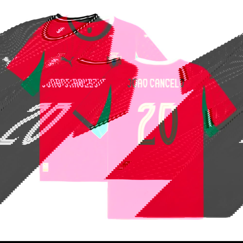 2025-2026 Portugal Womens Team Home Shirt (Unisex) (Joao Cancelo 20)