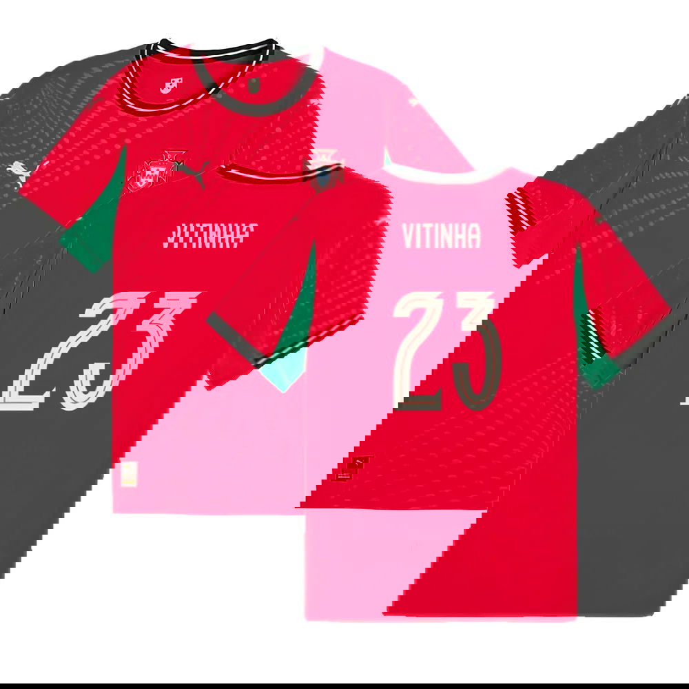 2025-2026 Portugal Womens Team Home Shirt (Unisex) (Vitinha 23)