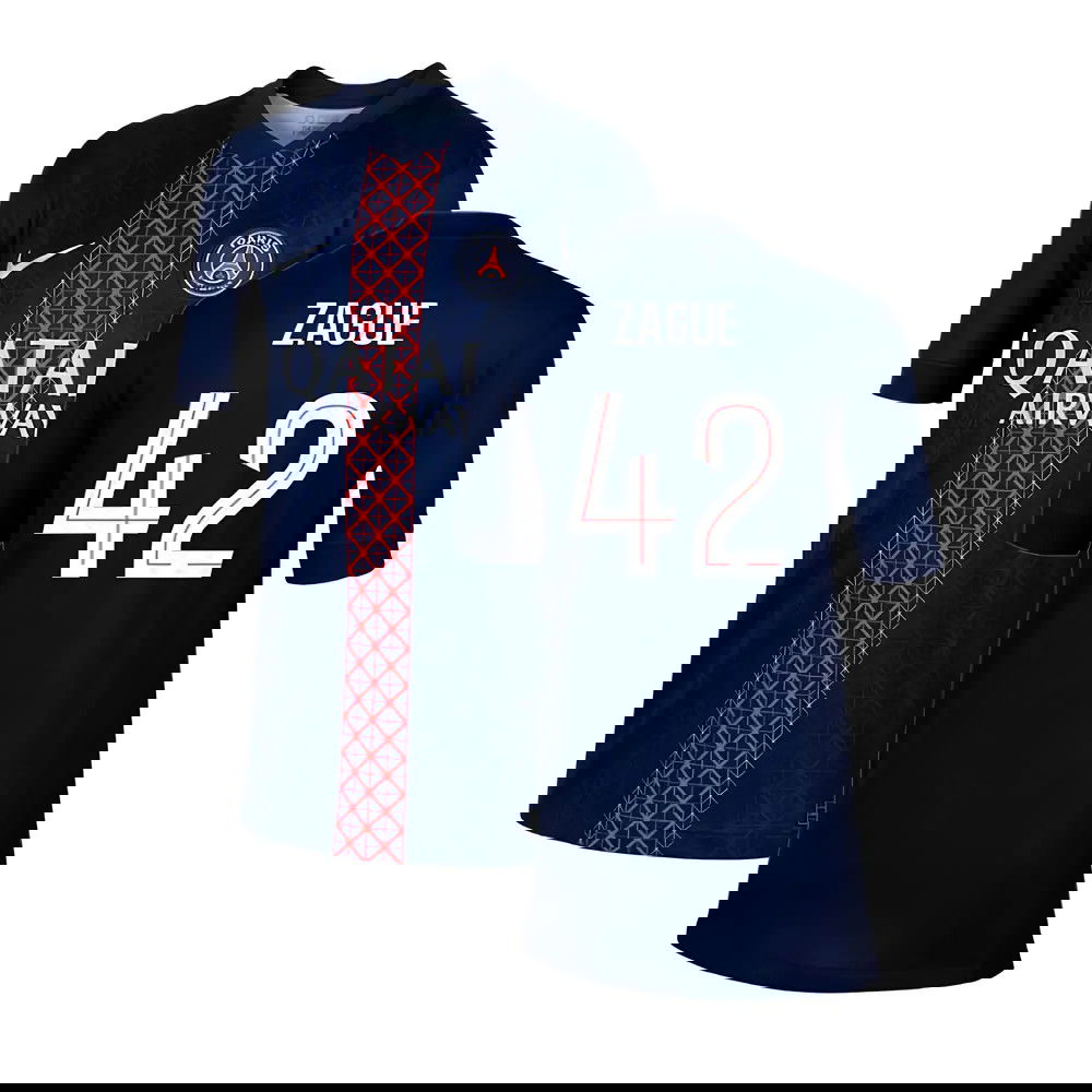 2025-2026 PSG Paris Saint Germain Home Shirt (Kids) (Zague 42)