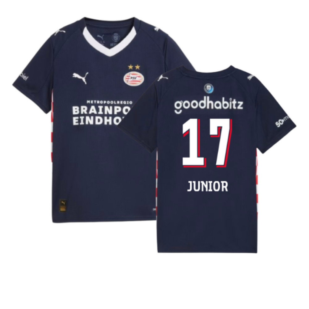 2025-2026 PSV Eindhoven Away Shirt (Kids) (Junior 17)